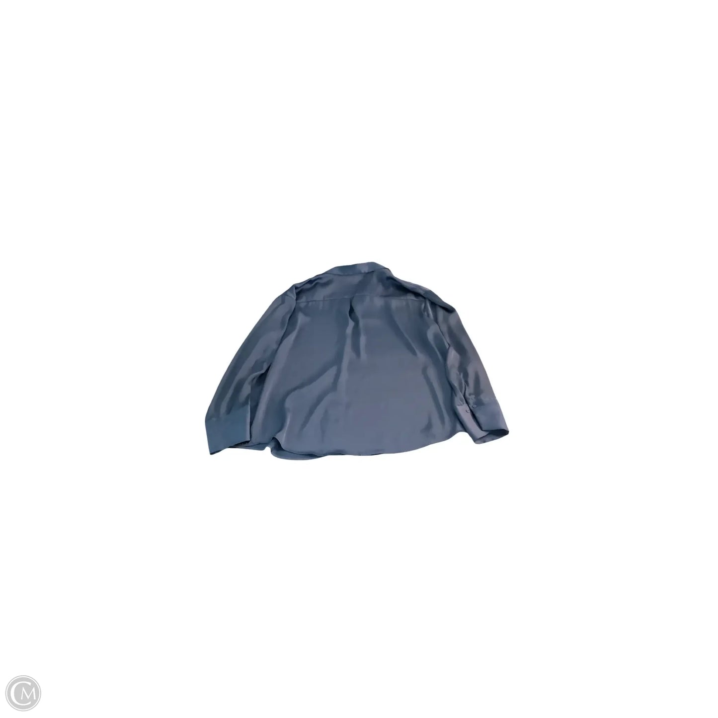 Top Long Sleeve Basic By Torrid In Blue, Size: 1x