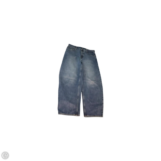Jeans Wide Leg By Gap In Blue, Size: 14