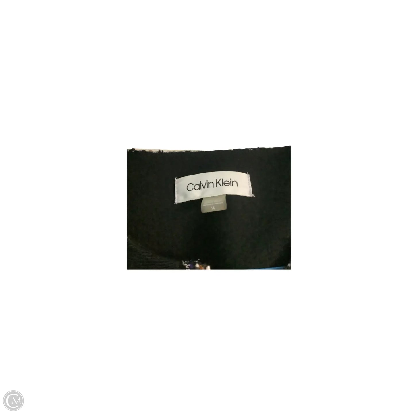 Blazer By Calvin Klein In Black, Size: 14