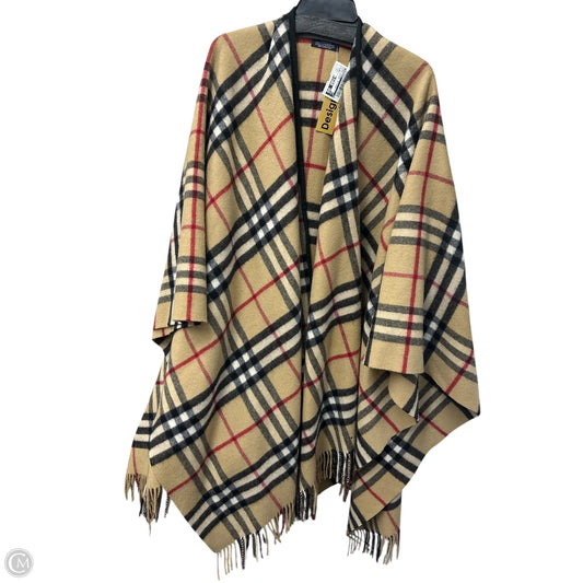 Shawl Luxury Designer By Burberry In Plaid Pattern