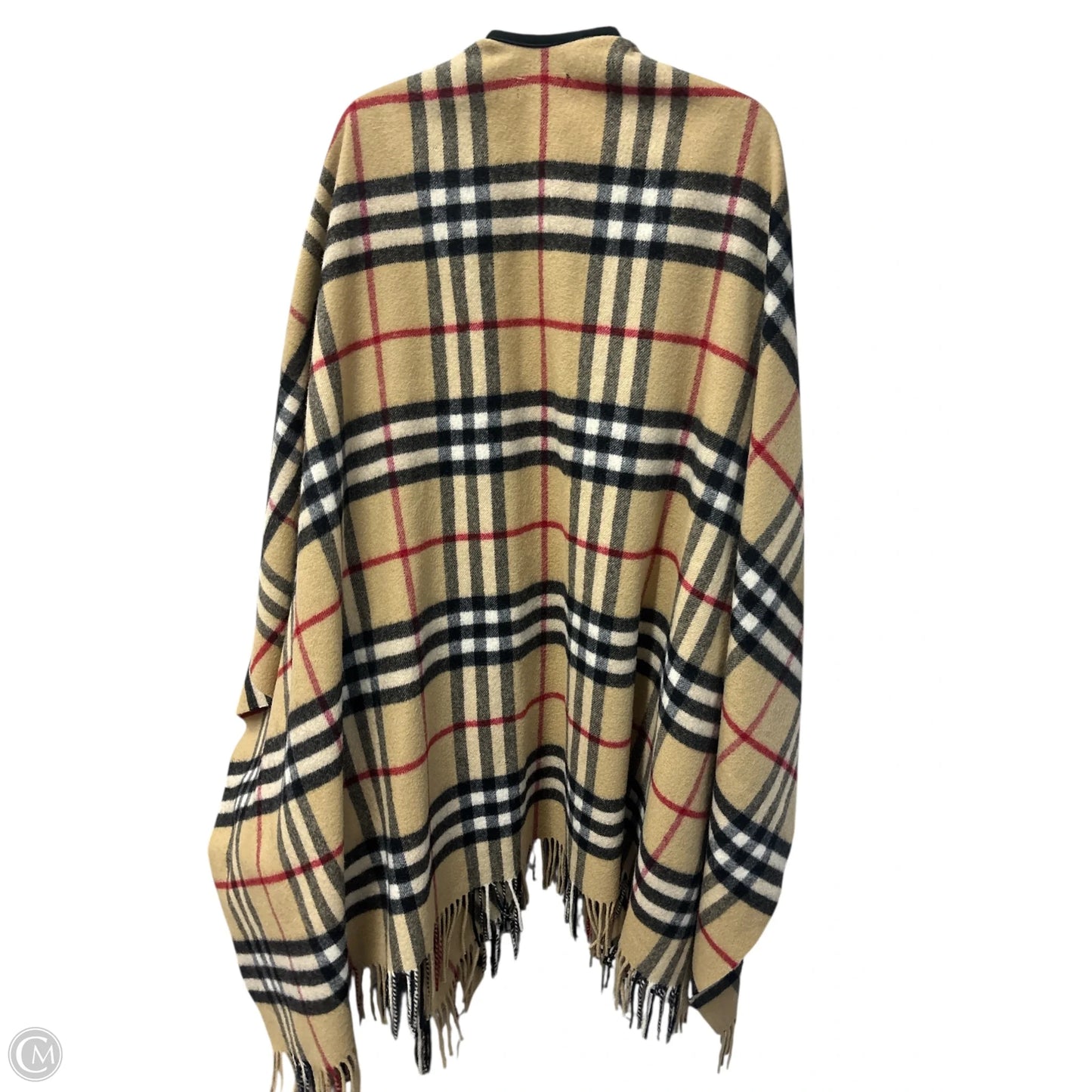 Shawl Luxury Designer By Burberry In Plaid Pattern