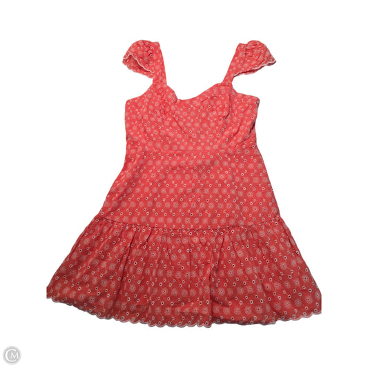 Dress Casual Midi By Betsey Johnson In Coral, Size: Xl