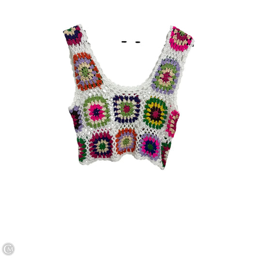 Top Sleeveless Basic By Clothes Mentor In Multi-colored, Size: L