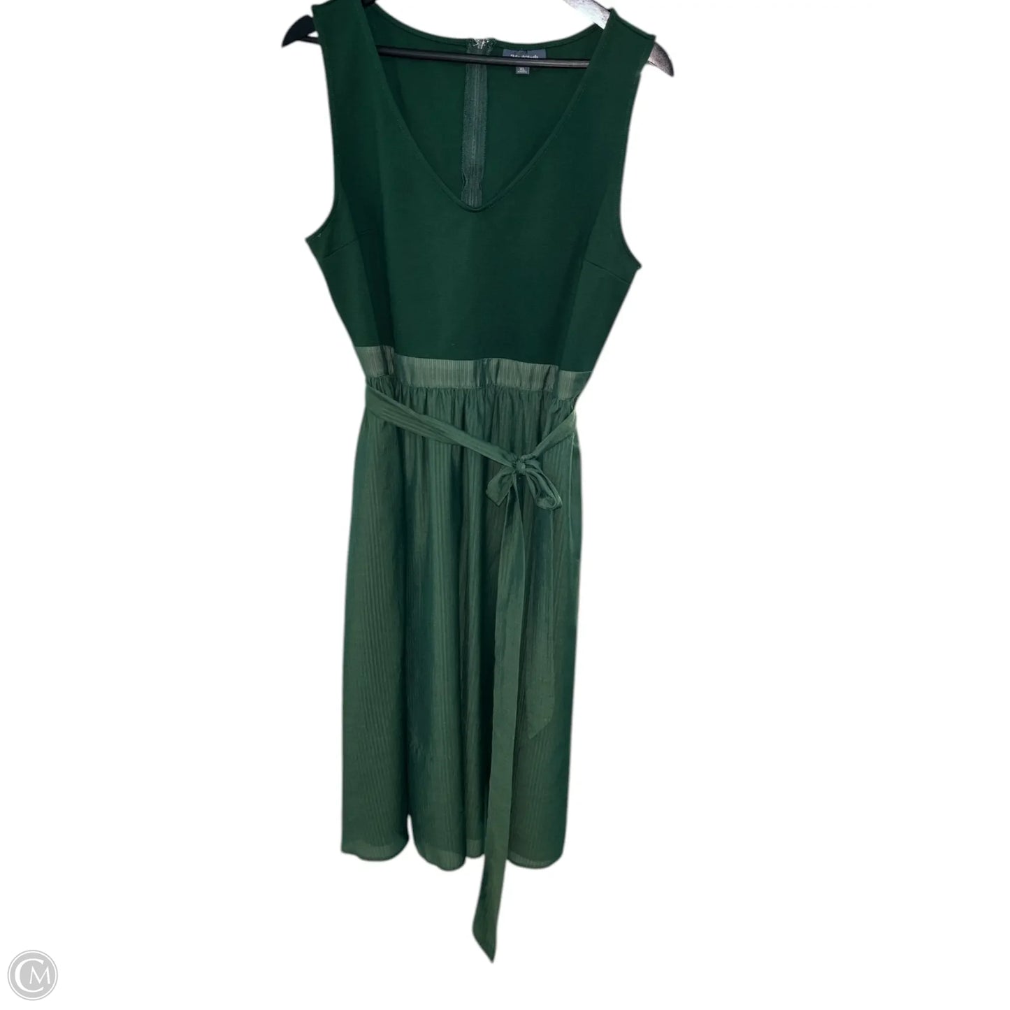 Dress Casual Midi By Modcloth In Green, Size: Xl