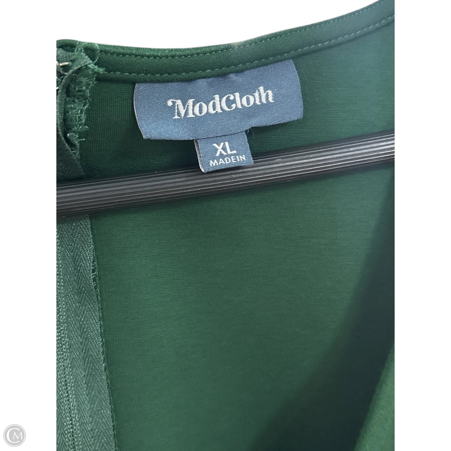 Dress Casual Midi By Modcloth In Green, Size: Xl