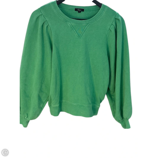 Sweatshirt Crewneck By Rails In Green, Size: S
