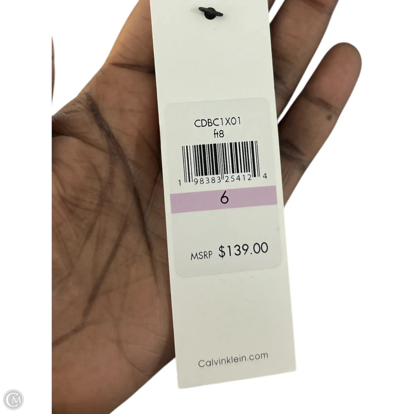 Dress Casual Midi By Calvin Klein In Blue, Size: 6
