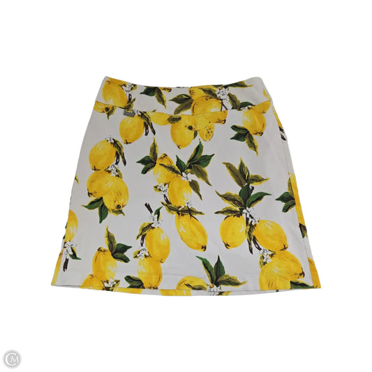 Skort By Peck And Peck In Yellow, Size: 12