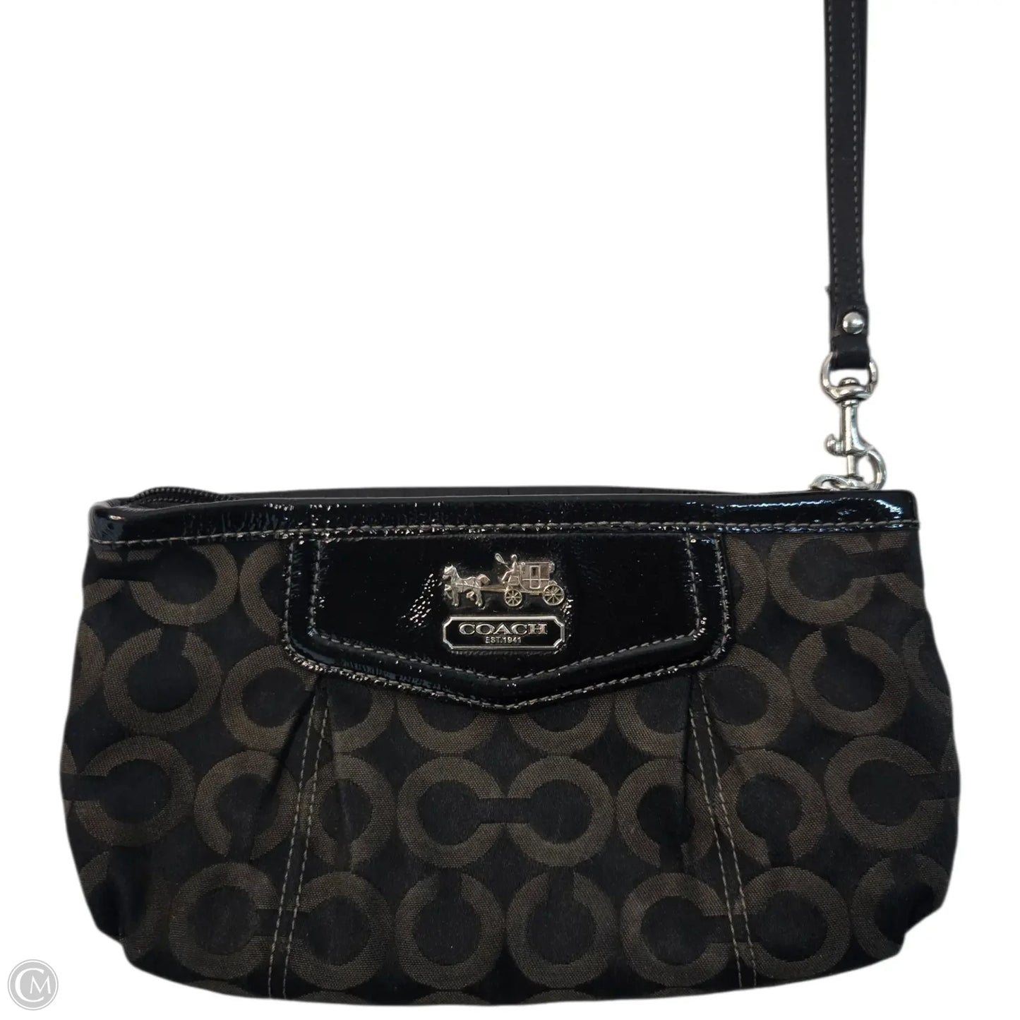 Wristlet Designer By Coach, Size: Large