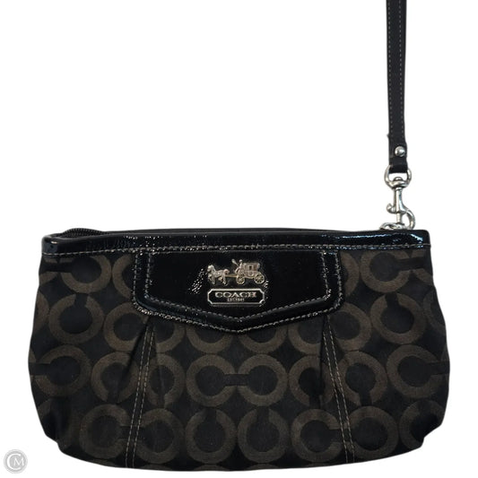 Wristlet Designer By Coach, Size: Large