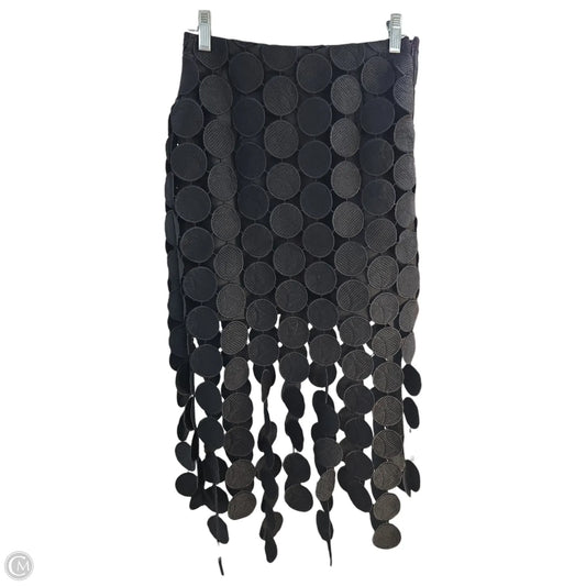 Skirt Midi By Commense In Black, Size: Xs