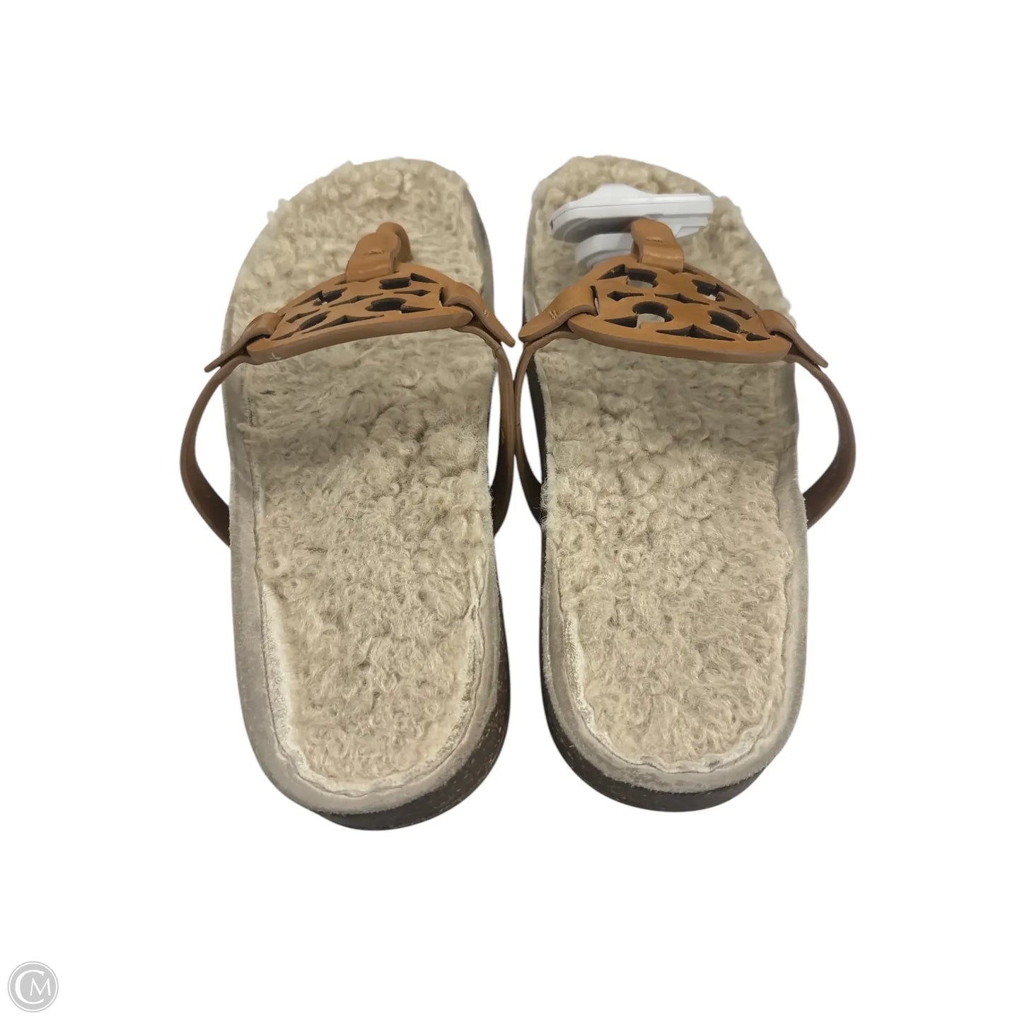 Sandals Designer By Tory Burch In Tan, Size: 9.5