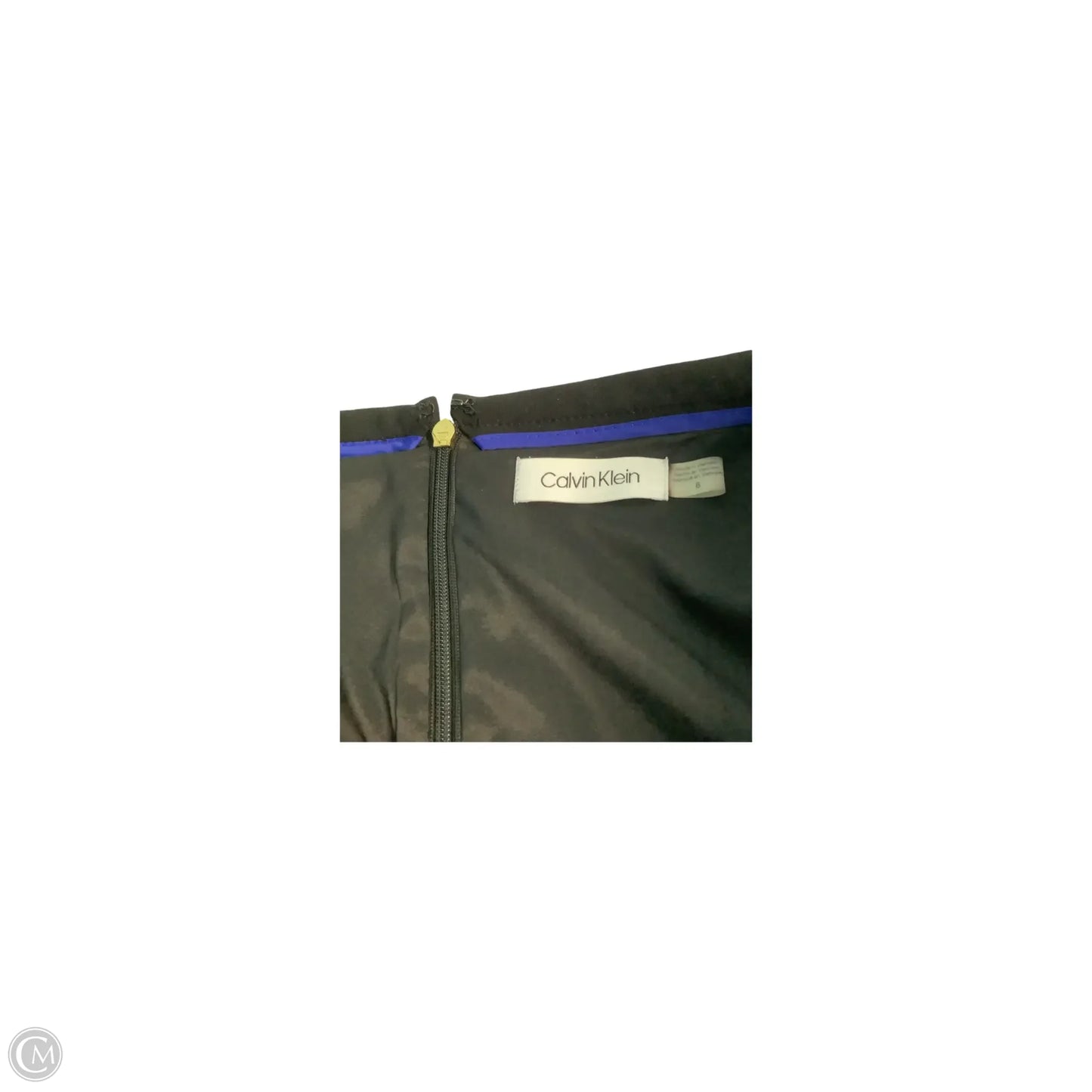 Skirt Midi By Calvin Klein In Black, Size: 8