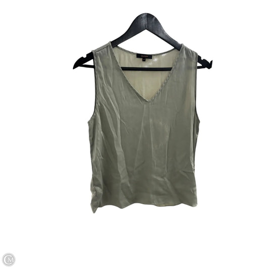Top Sleeveless Basic By Quince In Green, Size: M