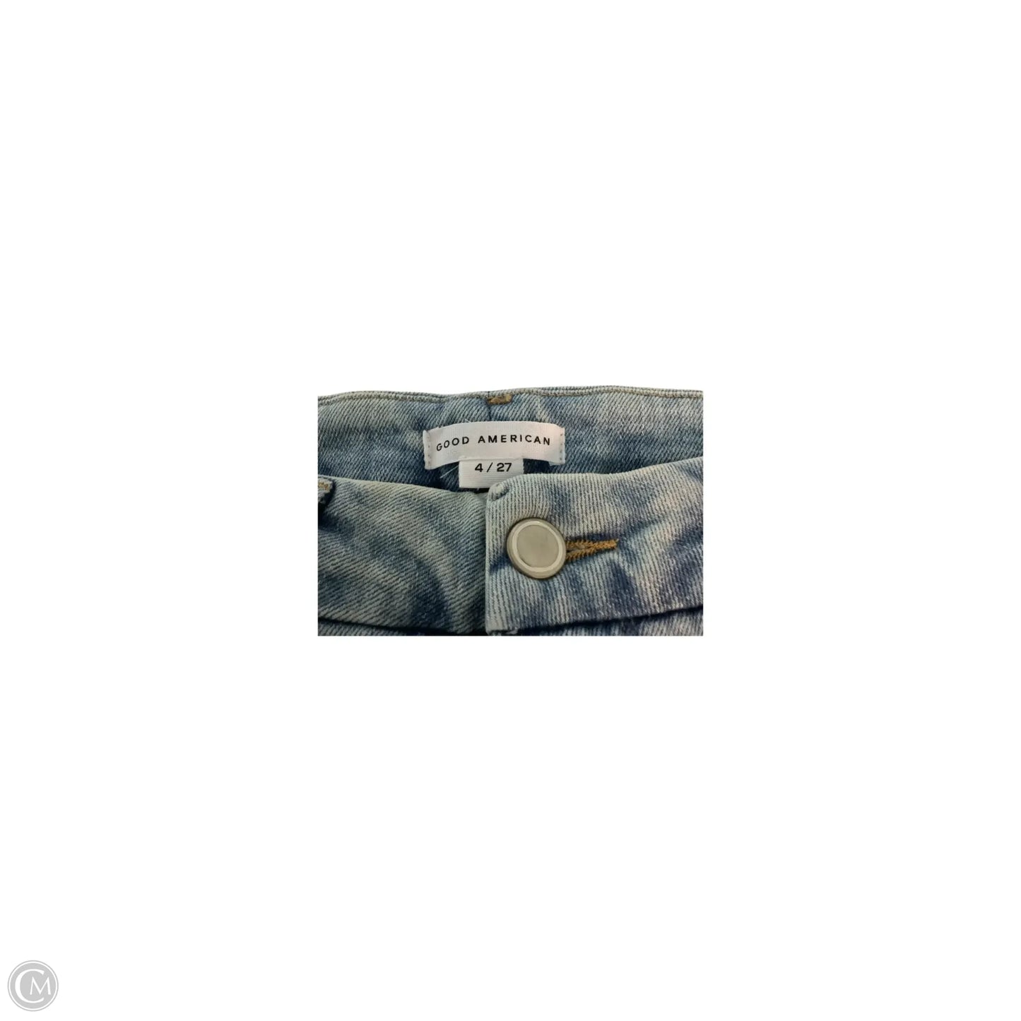 Jeans Skinny By Good American In Blue, Size: 4