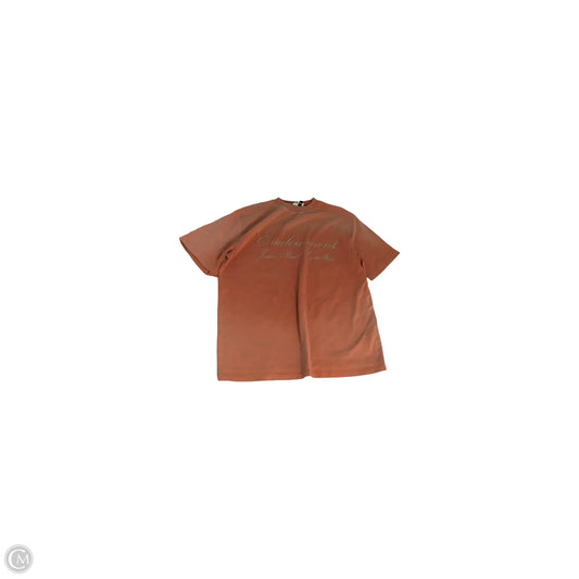 Top Short Sleeve Luxury Designer By Jean Paul Gaultier In Orange