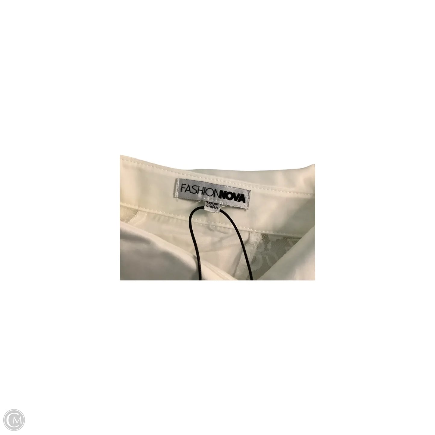 Top Long Sleeve Basic By Fashion Nova In White, Size: Xl