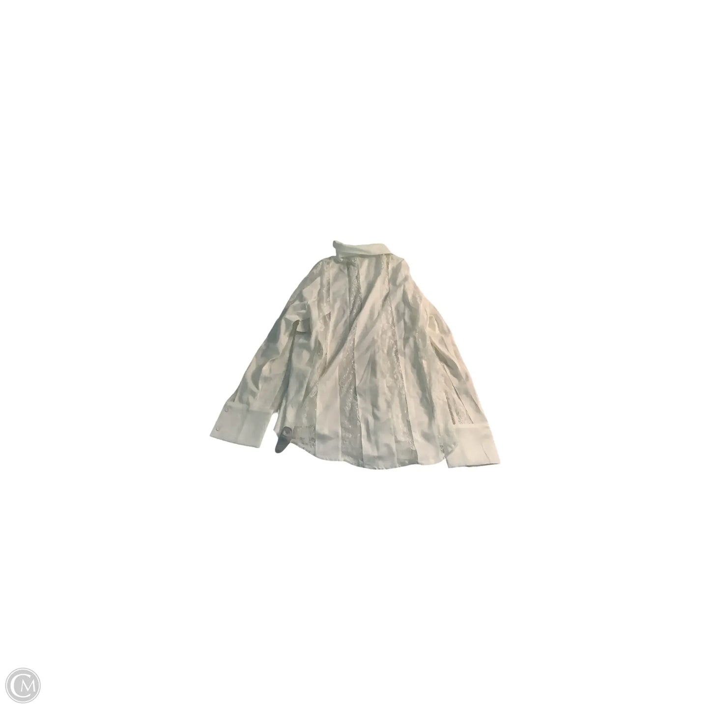 Top Long Sleeve Basic By Fashion Nova In White, Size: Xl