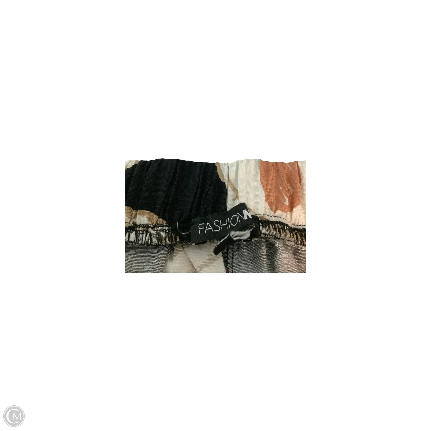 Pants Set 2pc By Fashion Nova In Black & Brown, Size: 1x