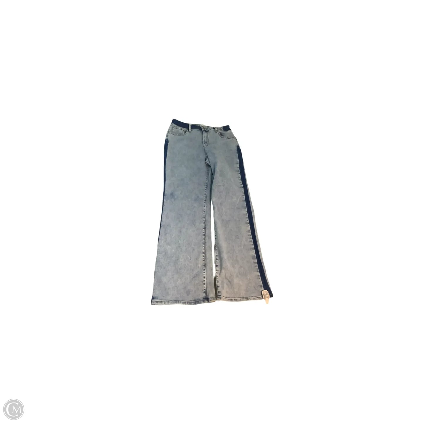 Jeans Wide Leg By Fashion Nova In Blue, Size: 14