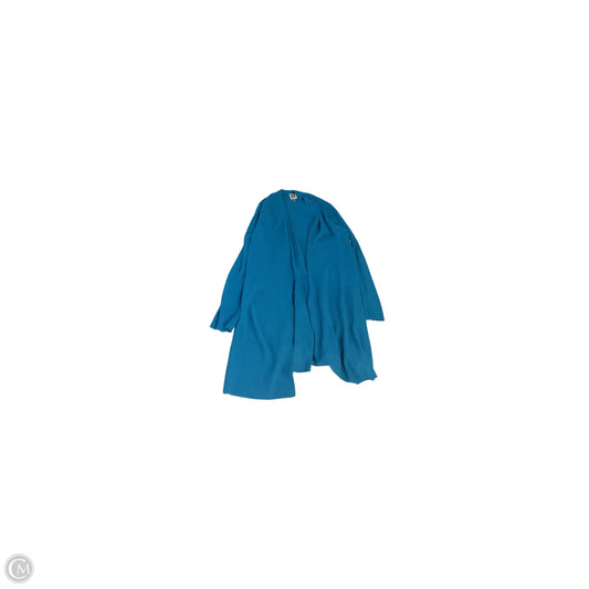 Cardigan By Anne Klein In Blue, Size: Xl