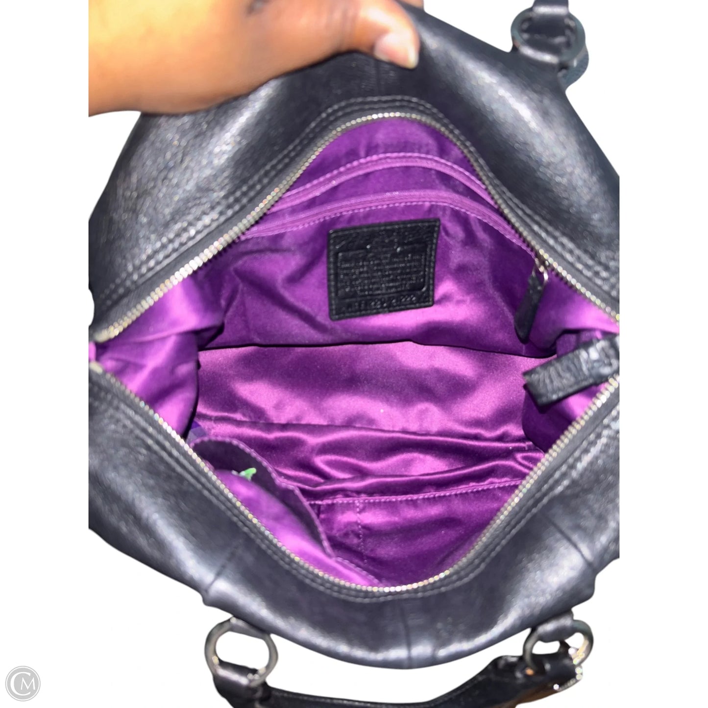 Handbag Designer By Coach, Size: Large