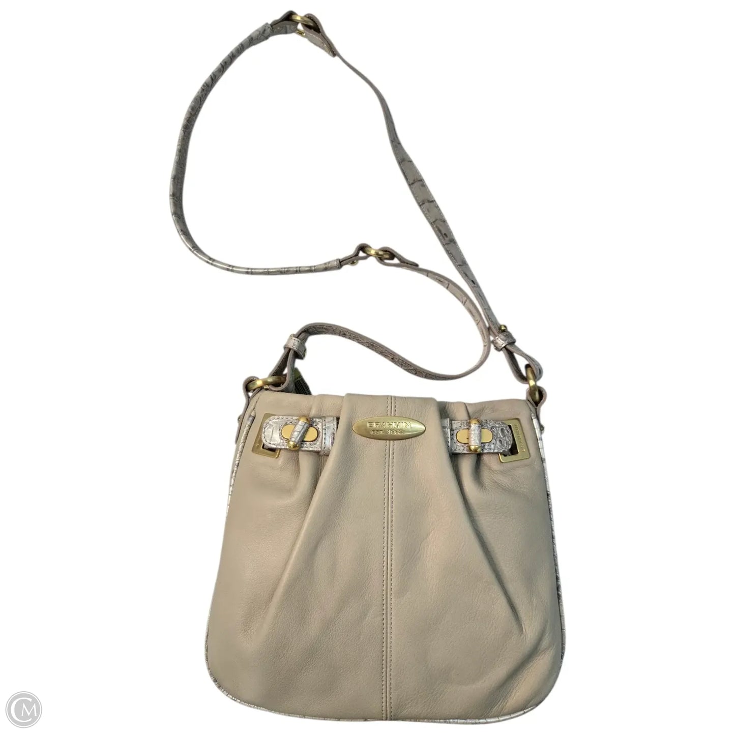 Handbag Designer By Brahmin, Size: Small