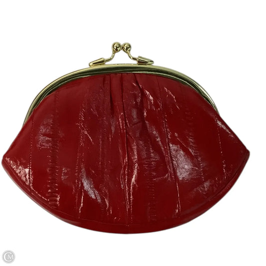 Coin Purse Leather By Clothes Mentor, Size: Small