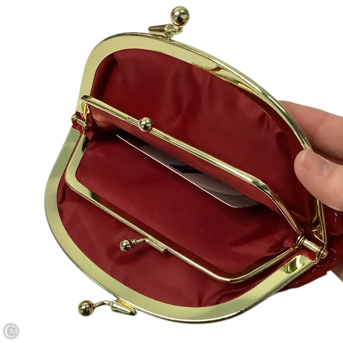 Coin Purse Leather By Clothes Mentor, Size: Small