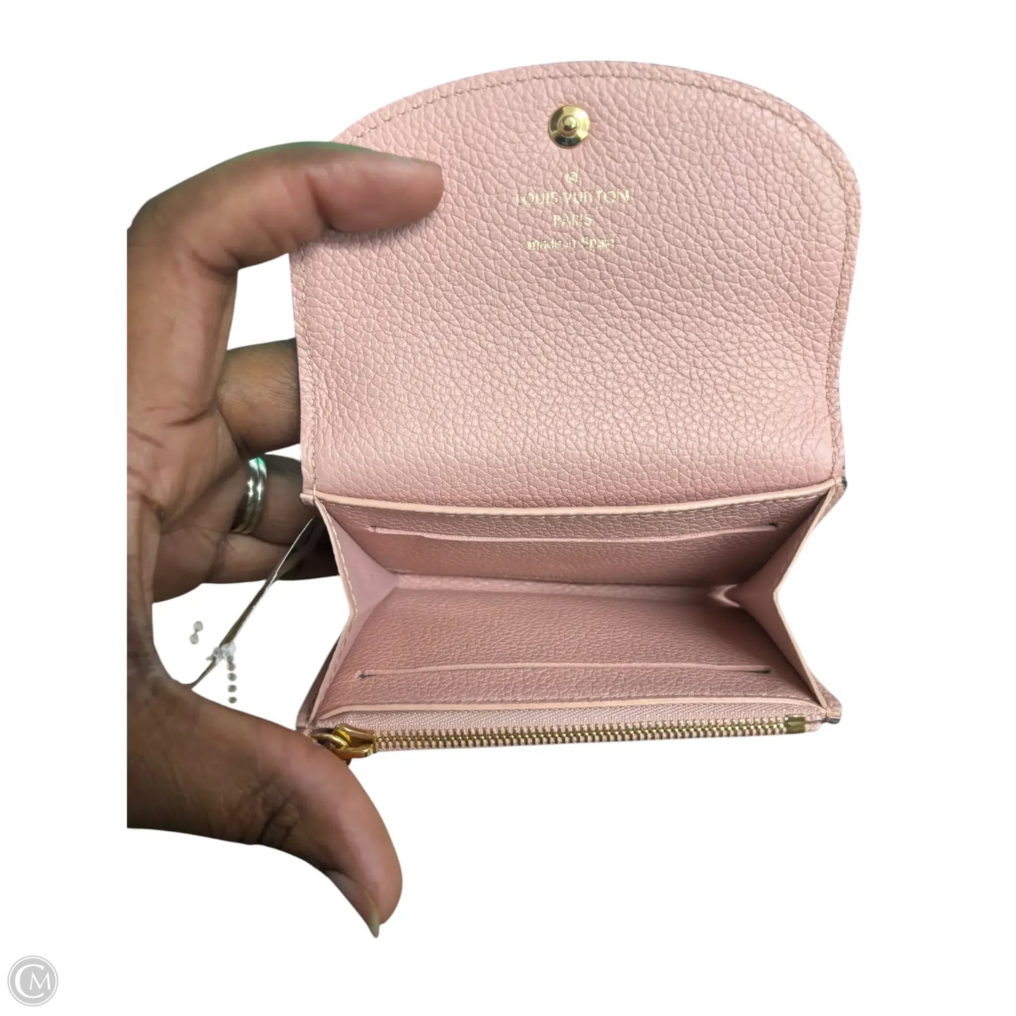 Wallet Luxury Designer By Louis Vuitton, Size: Small