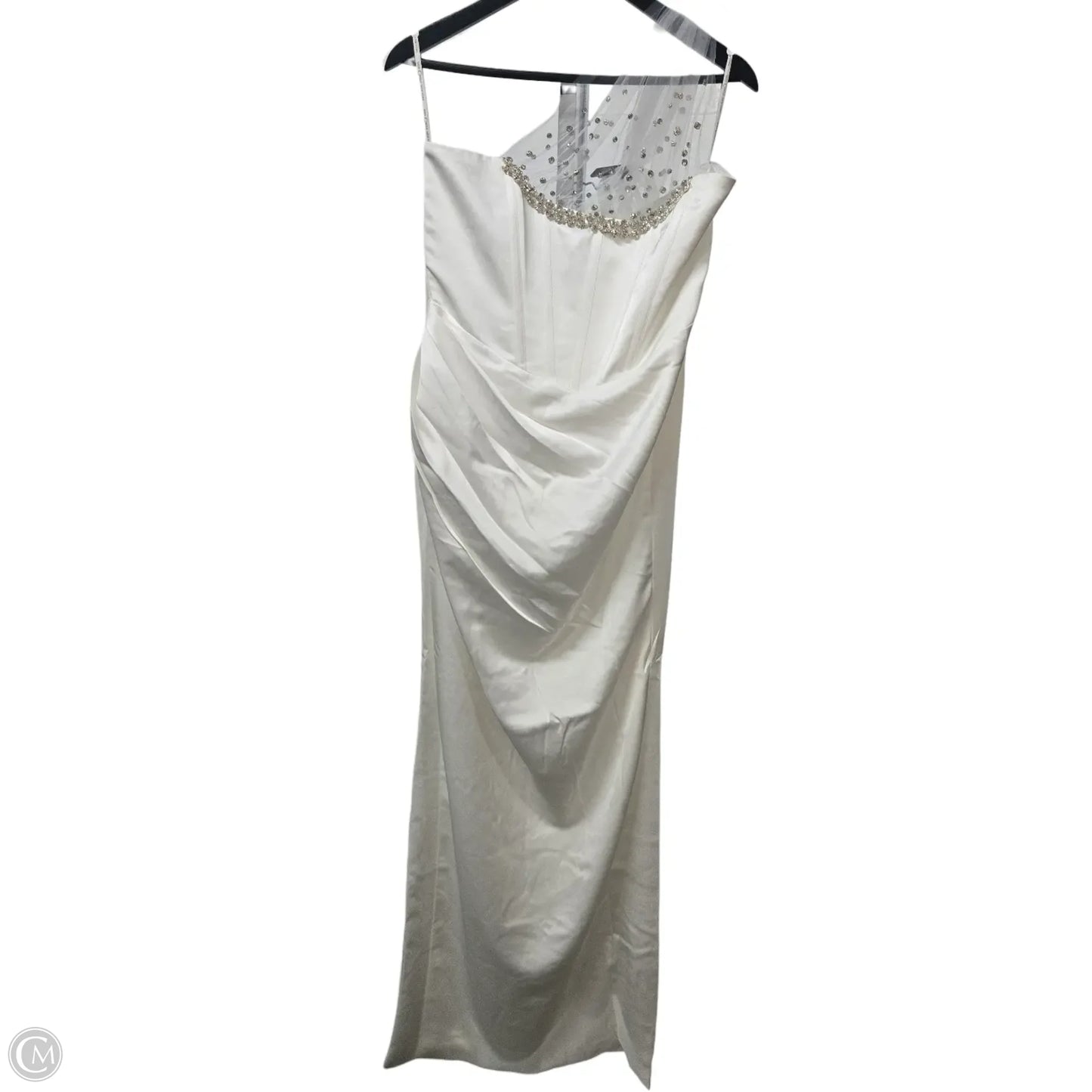 Dress Casual Maxi By MISS CIRCLE In White, Size: Xl