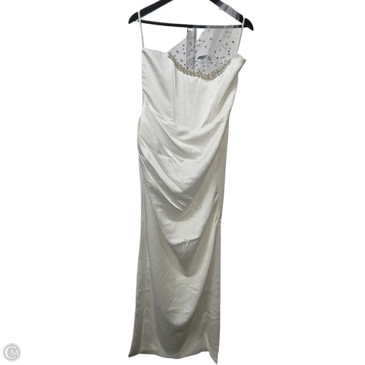 Dress Casual Maxi By MISS CIRCLE In White, Size: Xl