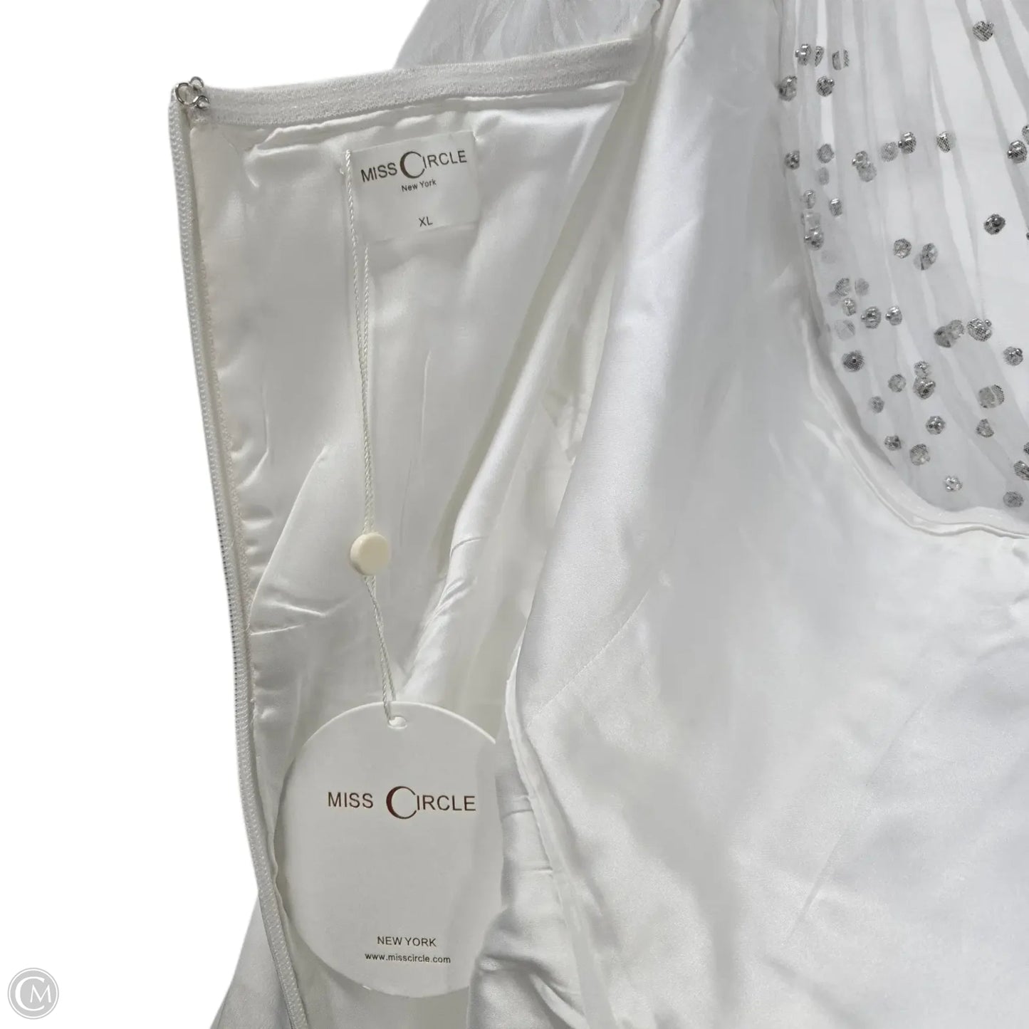 Dress Casual Maxi By MISS CIRCLE In White, Size: Xl