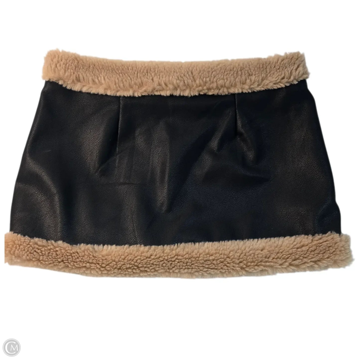 Skirt Set 2pc By Nakedwardrobe In Tan, Size: M