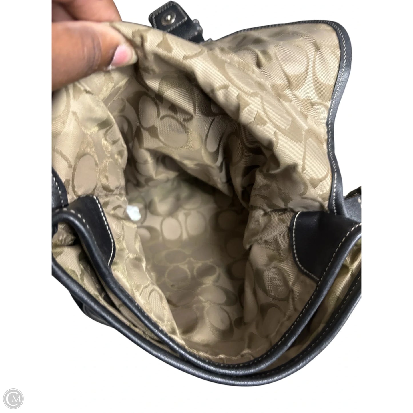 Handbag Designer By Coach, Size: Medium