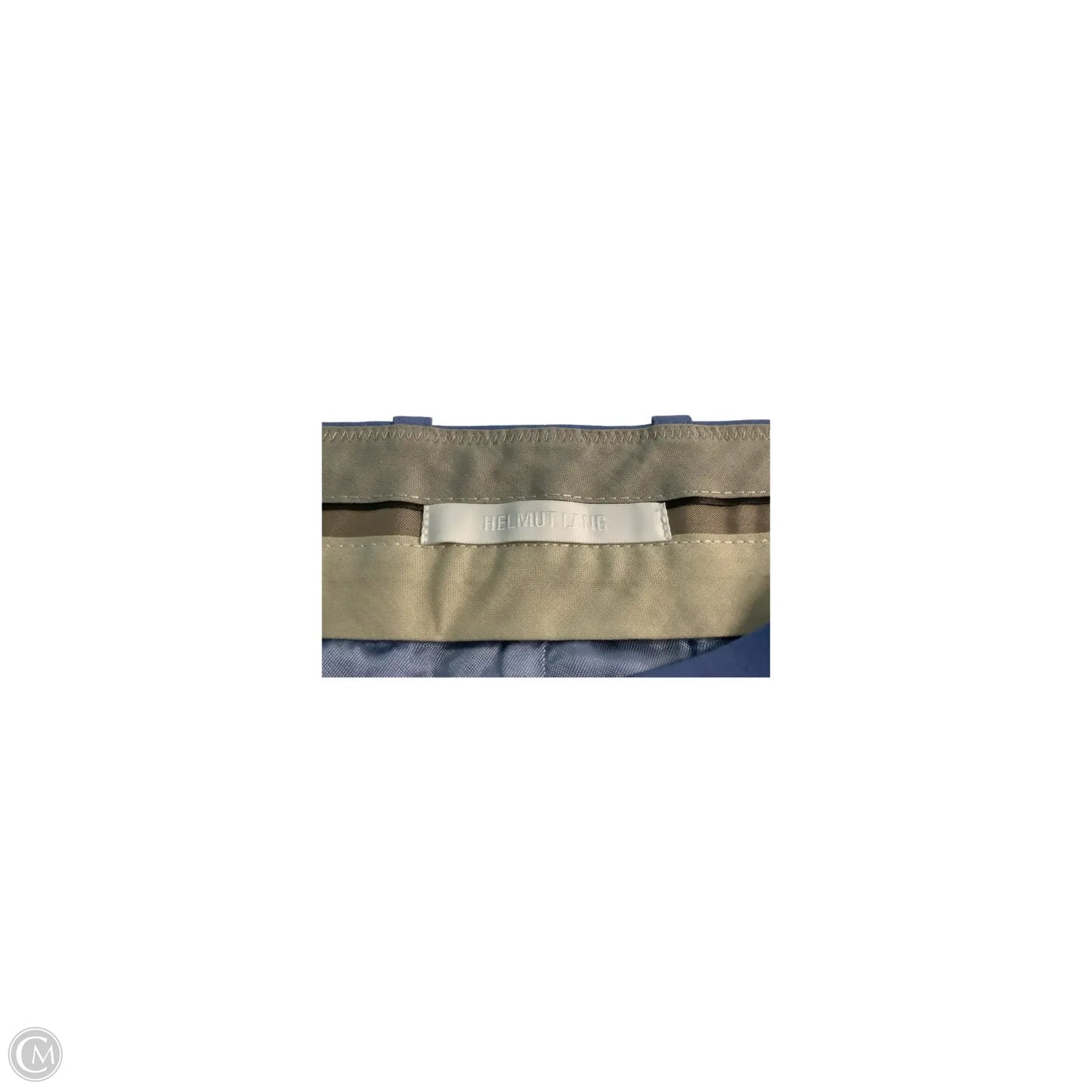 Skirt Mini & Short By Helmut Lang In Blue, Size: 6