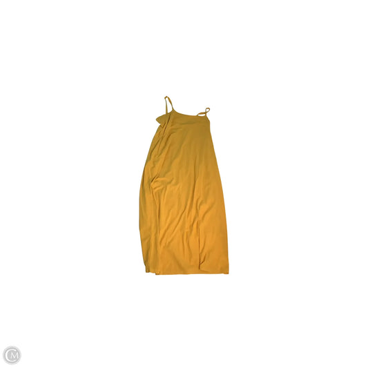 Dress Casual Midi By A DAY In Yellow, Size: L