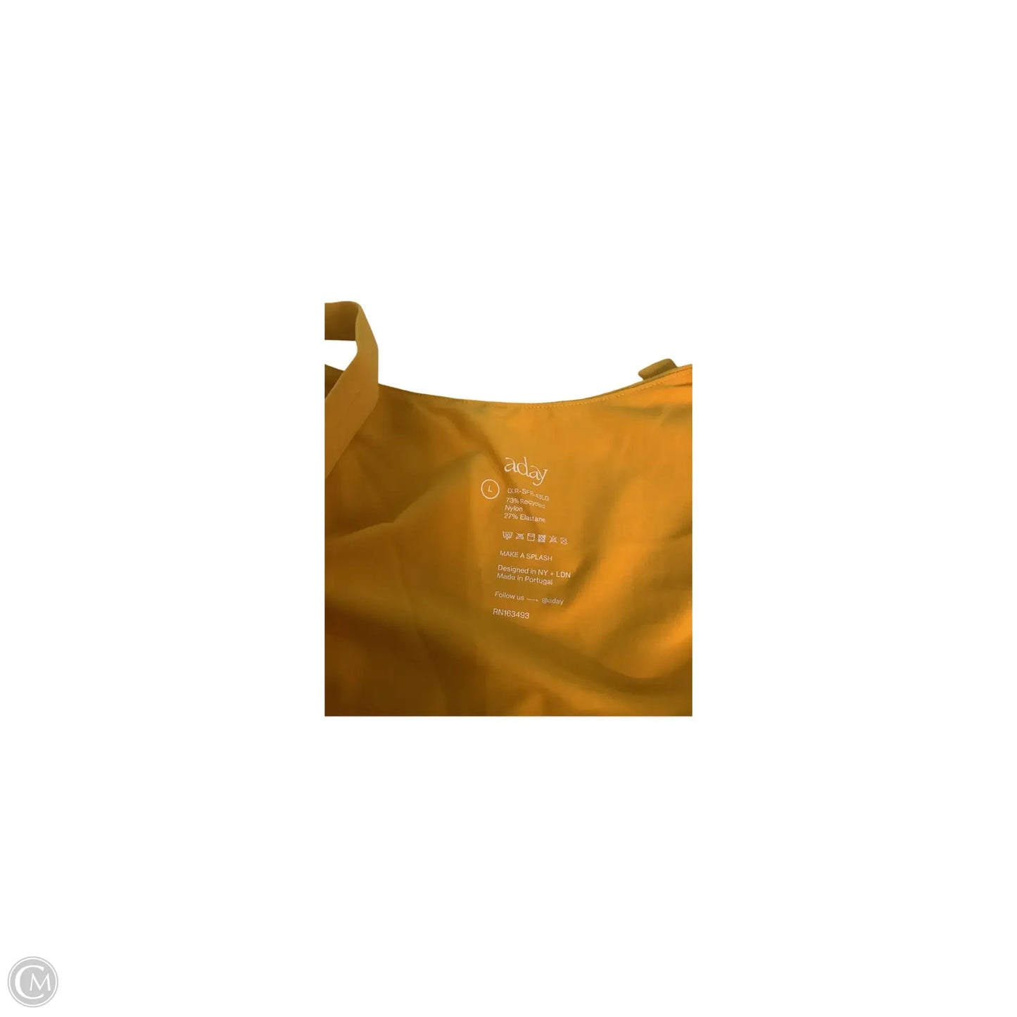 Dress Casual Midi By A DAY In Yellow, Size: L