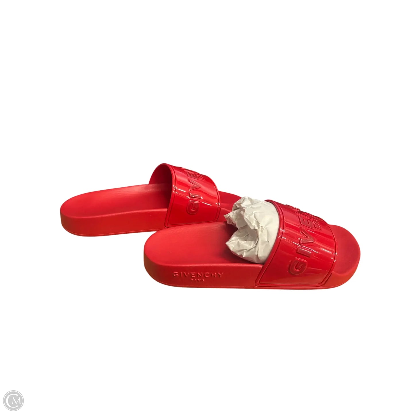 Sandals Luxury Designer By Givenchy In Red, Size: 6