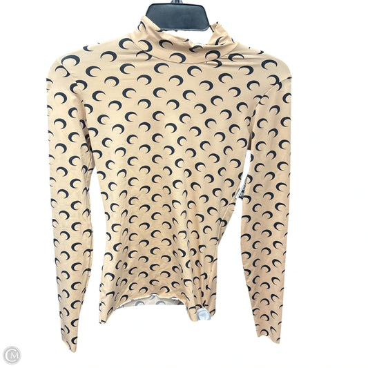 Top Long Sleeve Basic By Cma In Tan, Size: M