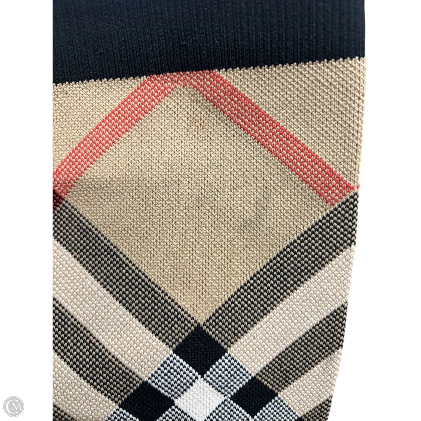 Boots Luxury Designer By Burberry In Plaid Pattern