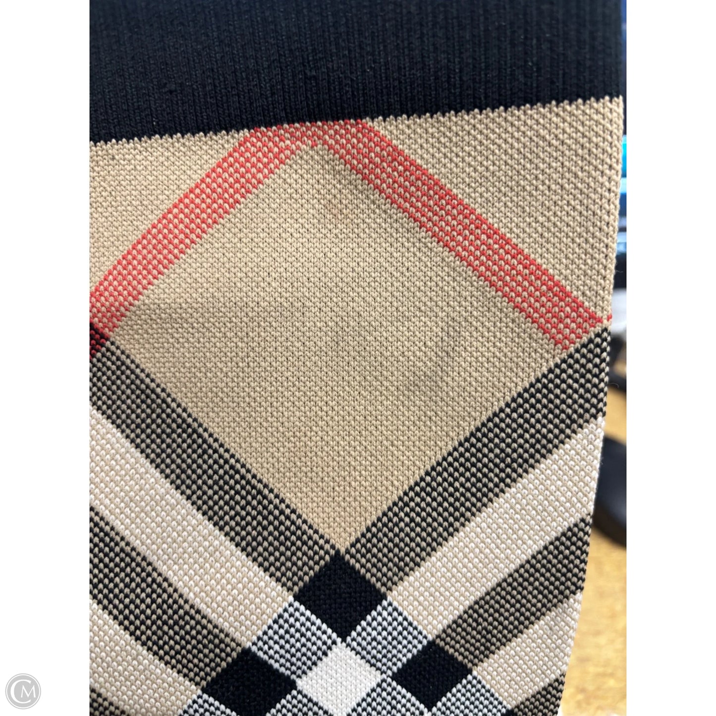 Boots Luxury Designer By Burberry In Plaid Pattern