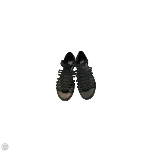 Sandals Flats By Eileen Fisher In Black, Size: 8