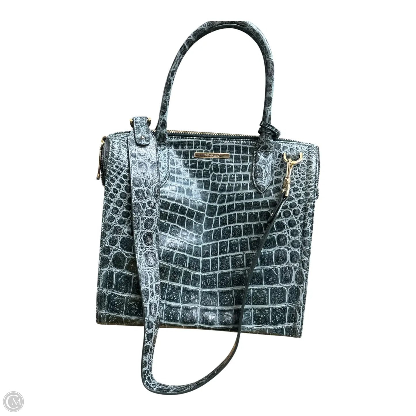 Handbag Designer By Brahmin, Size: Medium