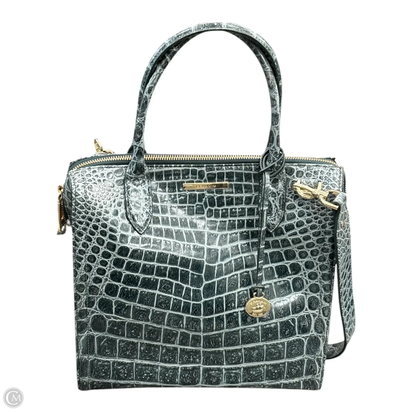 Handbag Designer By Brahmin, Size: Medium