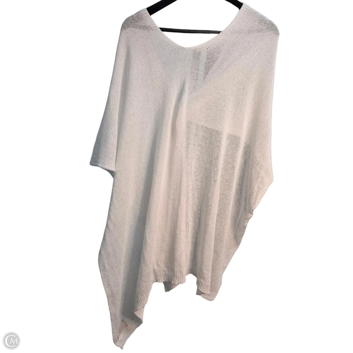 Shawl By Clothes Mentor In White, Size: Osfm