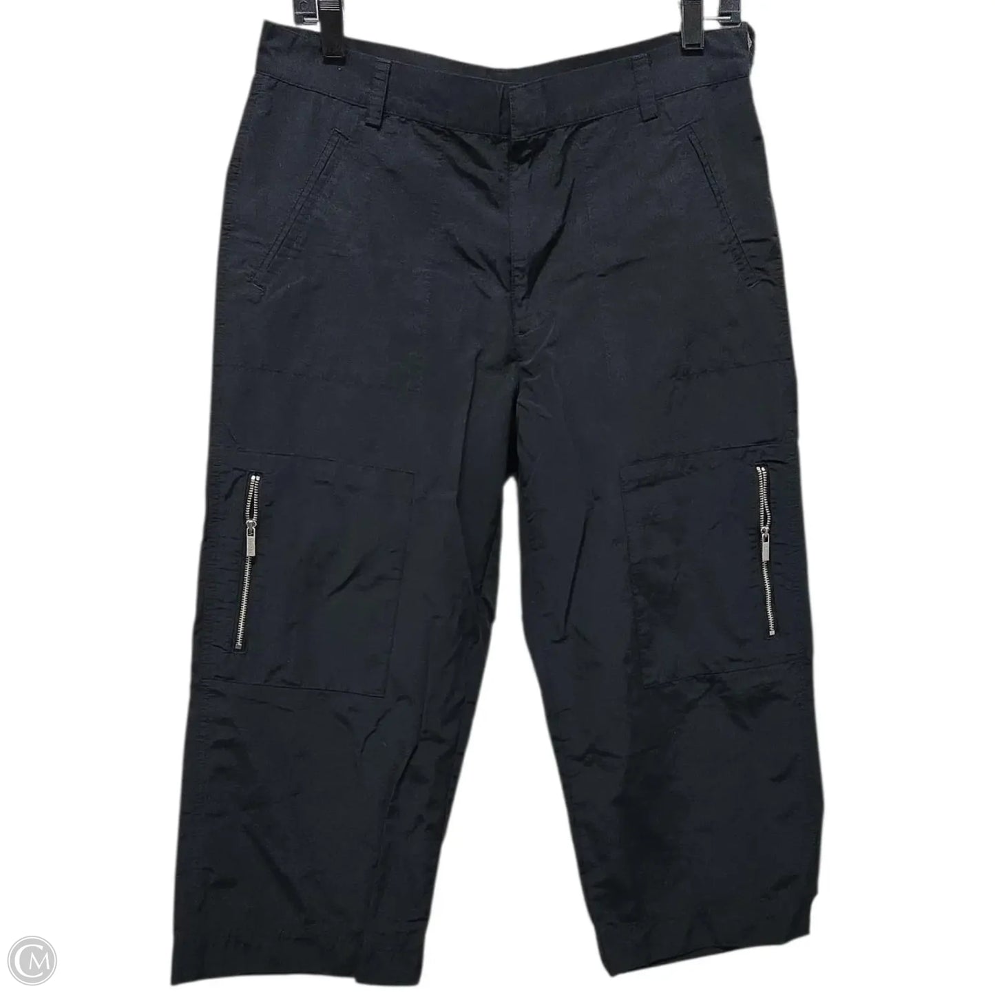 Capris By Lauren By Ralph Lauren In Black, Size: 10