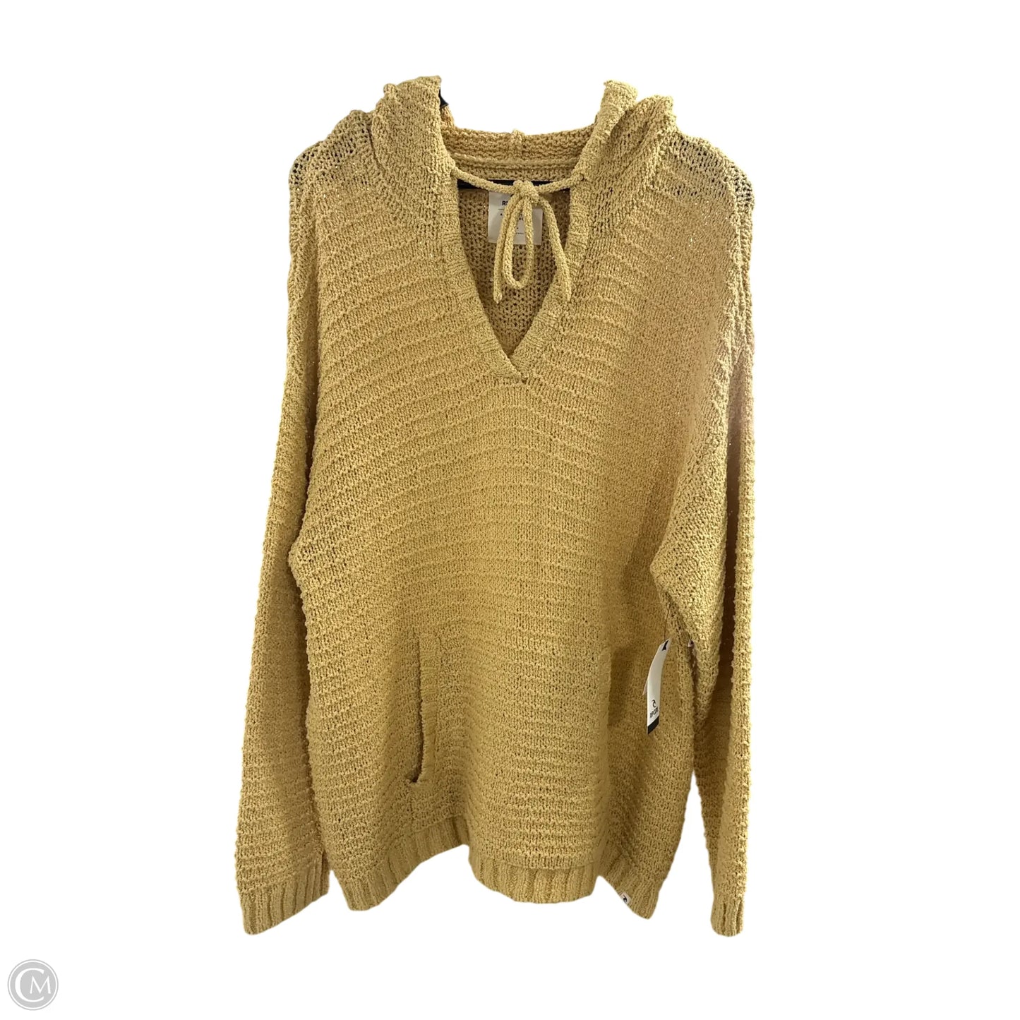 Sweater By Rip Curl In Yellow, Size: Xl