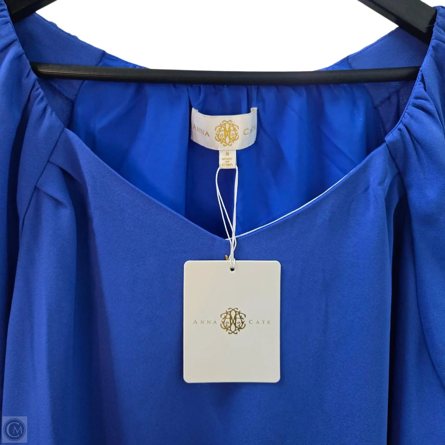 Top Long Sleeve Basic By Clothes Mentor In Blue, Size: M