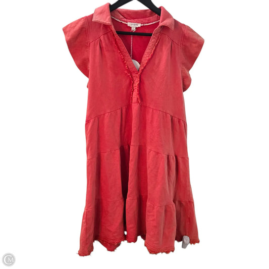 Dress Casual Midi By Umgee In Coral, Size: M